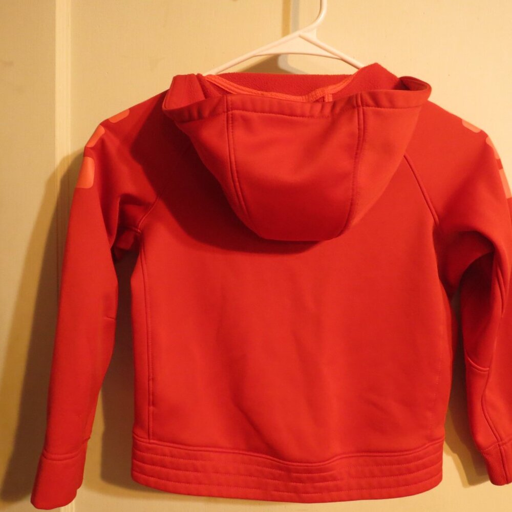 Nike Zip up Red Hoodie Boys size 7 - Picture 4 of 4